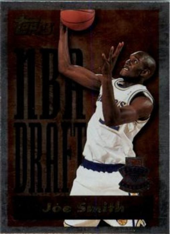 Joe Smith 1995 Topps #1 NBA Draft Exchange Rookie RAW