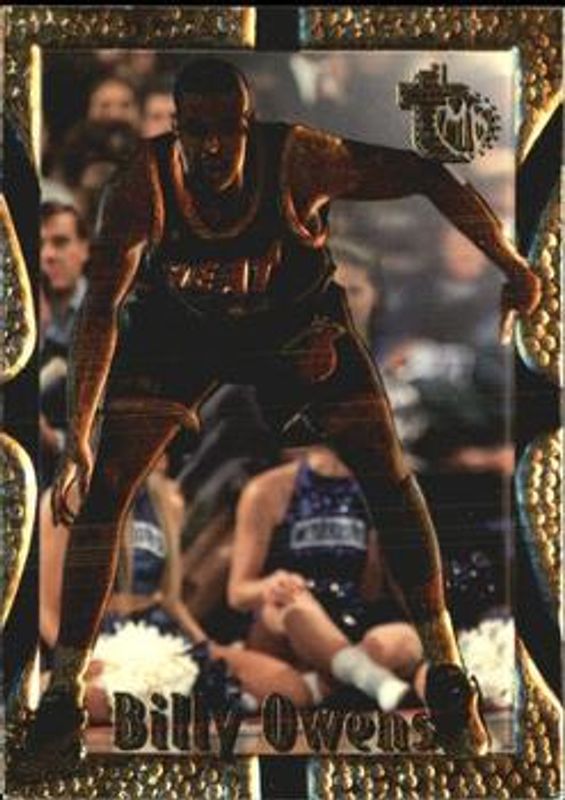 Billy Owens 1994 Topps Embossed #49 Golden Idols RAW