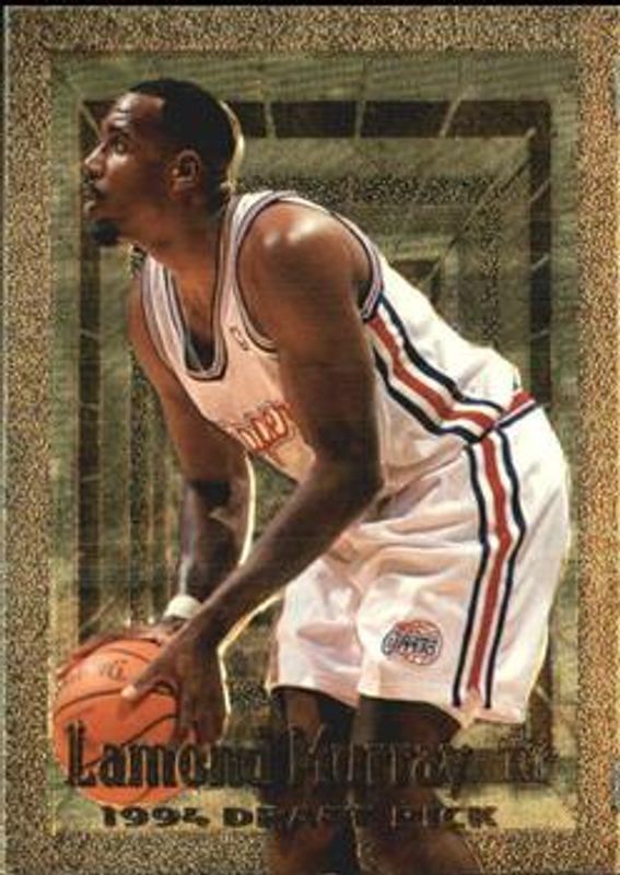 Lamond Murray 1994 Topps Embossed #107 Golden Idols Rookie RAW