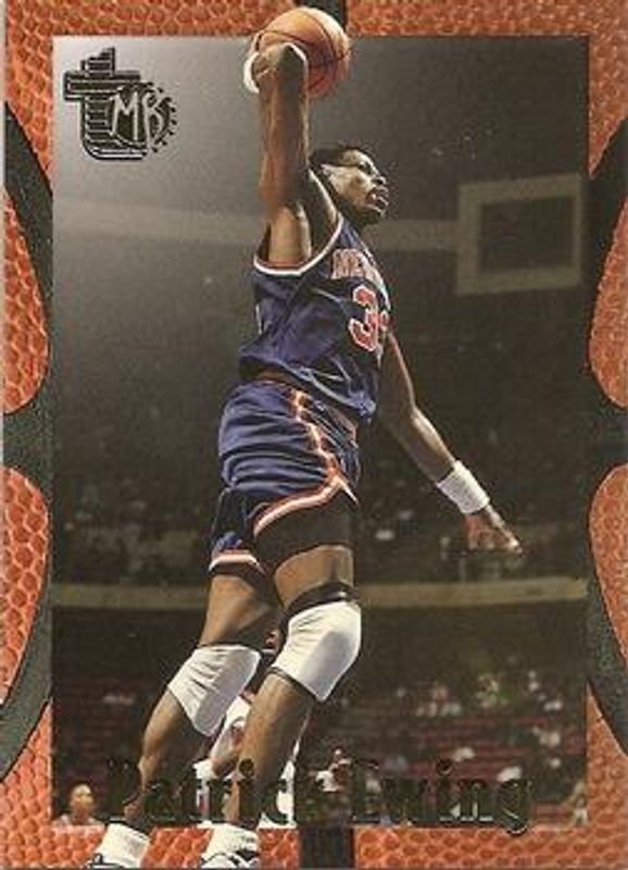 Patrick Ewing 1994 Topps Embossed #62 Base RAW