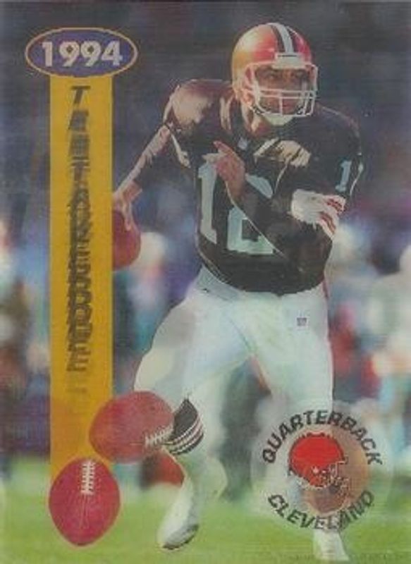 Vinny Testaverde 1994 Pinnacle Sportflics #81 Base RAW