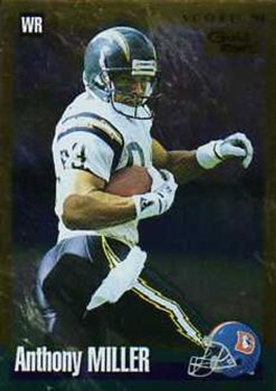 Anthony Miller (born 1965) 1994 Score #167 Gold Zone RAW