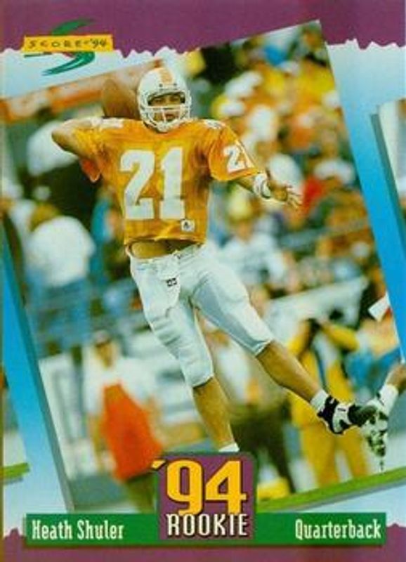 Heath Shuler 1994 Score #276 Base Rookie RAW
