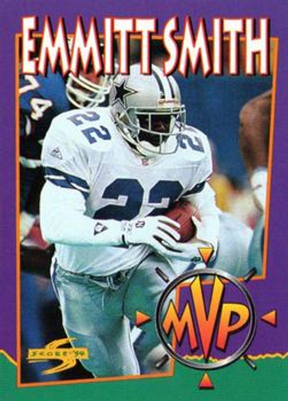 Emmitt Smith 1994 Score #330 Base RAW