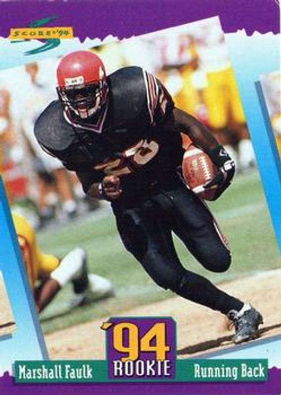 Marshall Faulk 1994 Score #277 Base Price Guide - Sports Card Investor