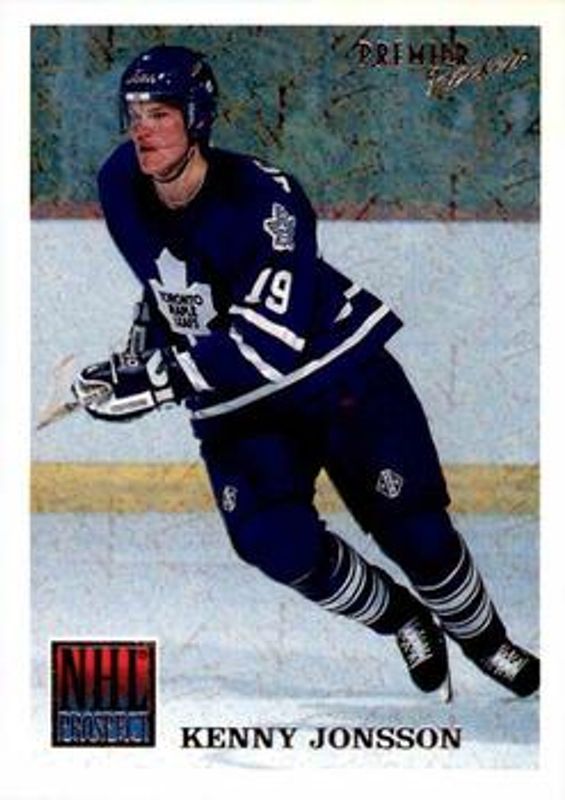 Kenny Jonsson 1994 O-Pee-Chee Premier #329 Special Effects Rookie RAW