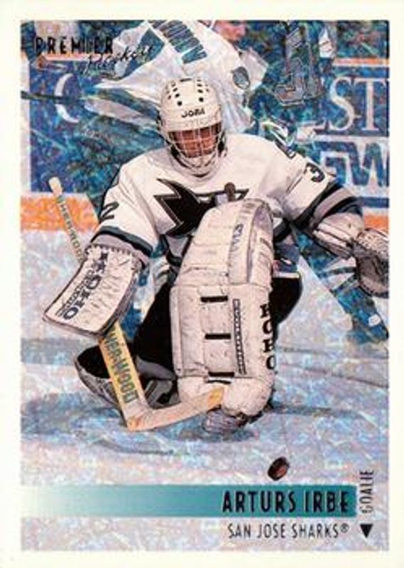 Arturs Irbe 1994 O-Pee-Chee Premier #260 Special Effects RAW