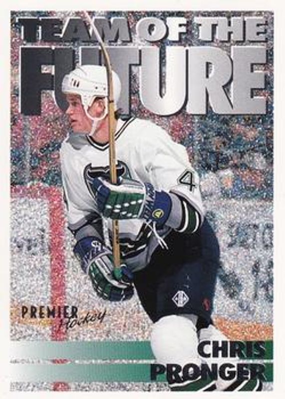 Chris Pronger 1994 O-Pee-Chee Premier #381 Special Effects RAW