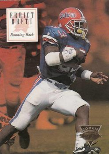 Errict Rhett 1994 Skybox Premium #19 Inside the Numbers Price Guide ...
