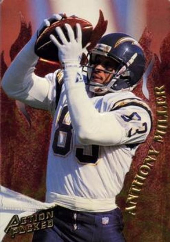Anthony Miller (born 1965) 1994 Action Packed #R5 Catching Fire RAW