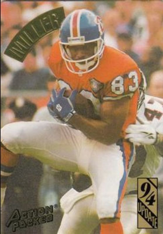 Anthony Miller (born 1965) 1994 Action Packed #185 Base RAW