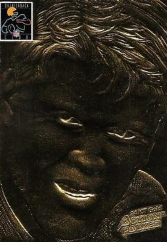Brett Favre 1994 Action Packed #G6 24K Gold RAW