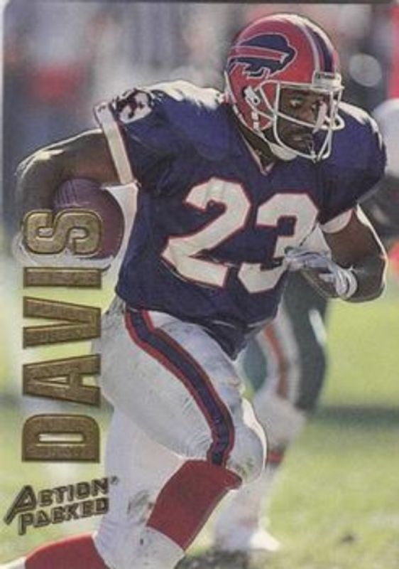 Kenneth Davis 1993 Action Packed #129 Base RAW