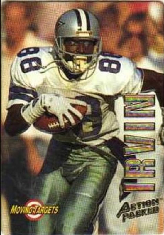 Michael Irvin 1993 Action Packed #MT6 Moving Targets RAW