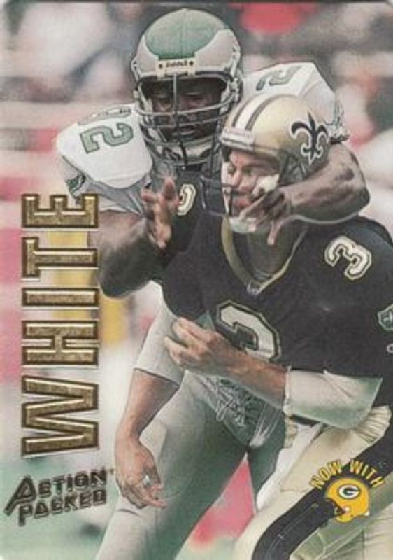 Reggie White 1993 Action Packed #54 Base RAW