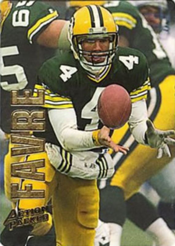 Brett Favre 1993 Action Packed #16 Base RAW