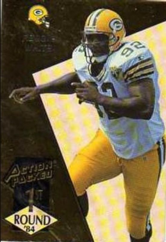 Reggie White 1993 Action Packed #192 Base RAW