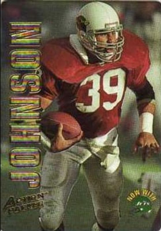 Johnny Johnson 1993 Action Packed #118 Base RAW