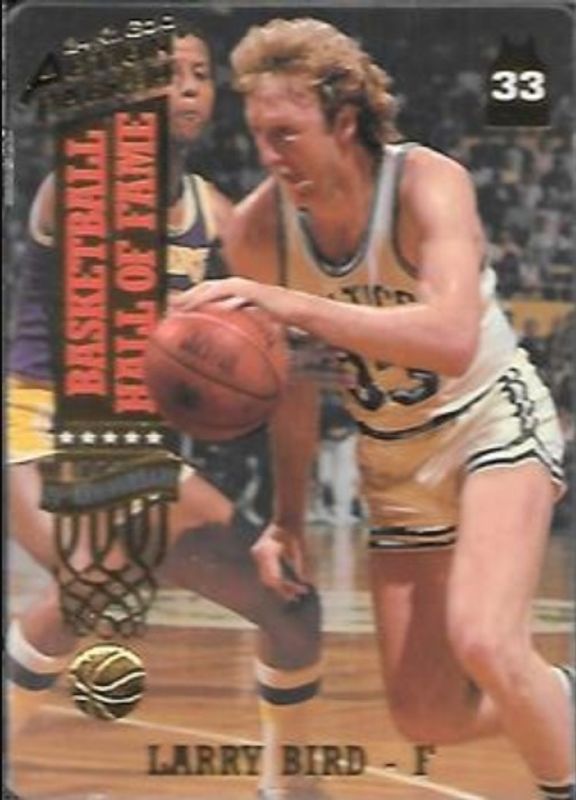 Larry Bird 1993 Action Packed Hall of Fame #19G 24K Gold /2500 RAW