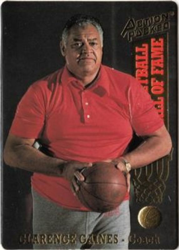 Clarence Gaines 1993 Action Packed Hall of Fame #58 Base RAW