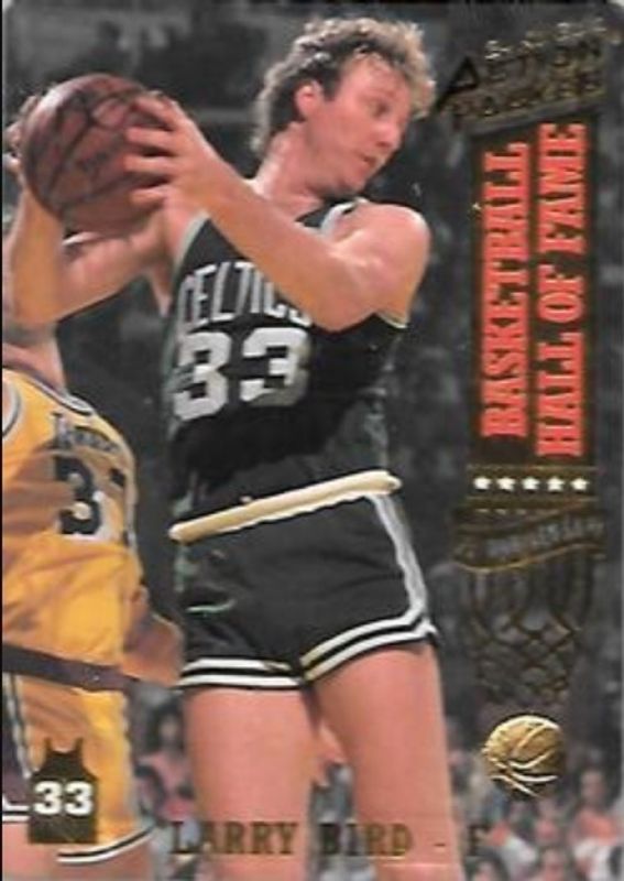 Larry Bird 1993 Action Packed Hall of Fame #20G 24K Gold /2500 RAW