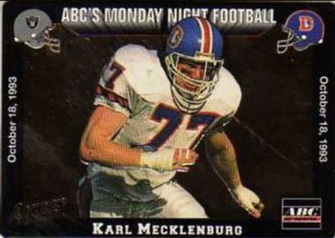 1993 Action Packed Monday Night #29 Base