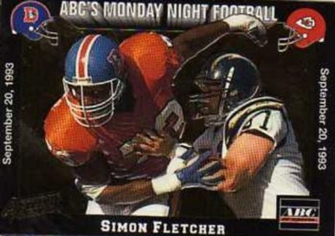 1993 Action Packed Monday Night #9 Base