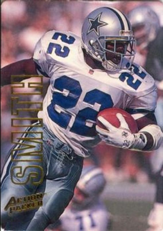 Emmitt Smith 1993 Action Packed #FB1 Prototypes RAW