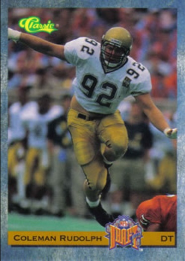 Coleman Rudolph 1993 Classic #65 Base Price Guide - Sports Card Investor