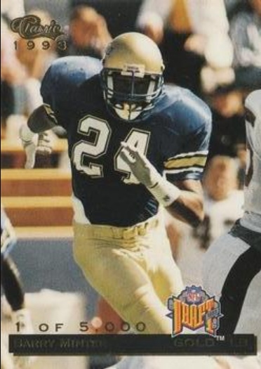 Barry Minter 1993 Classic #81 Gold Price Guide - Sports Card Investor