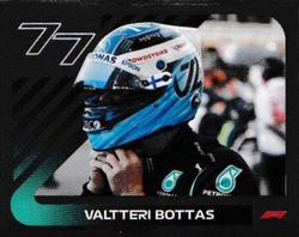 Valtteri Bottas 2021 Topps Formula 1 Stickers #24 Base RAW