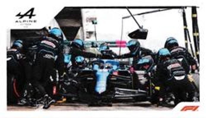 2021 Topps Formula 1 Stickers #111 Base