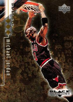 Michael Jordan 1998 Upper Deck Black Diamond #11 Triple Diamond 