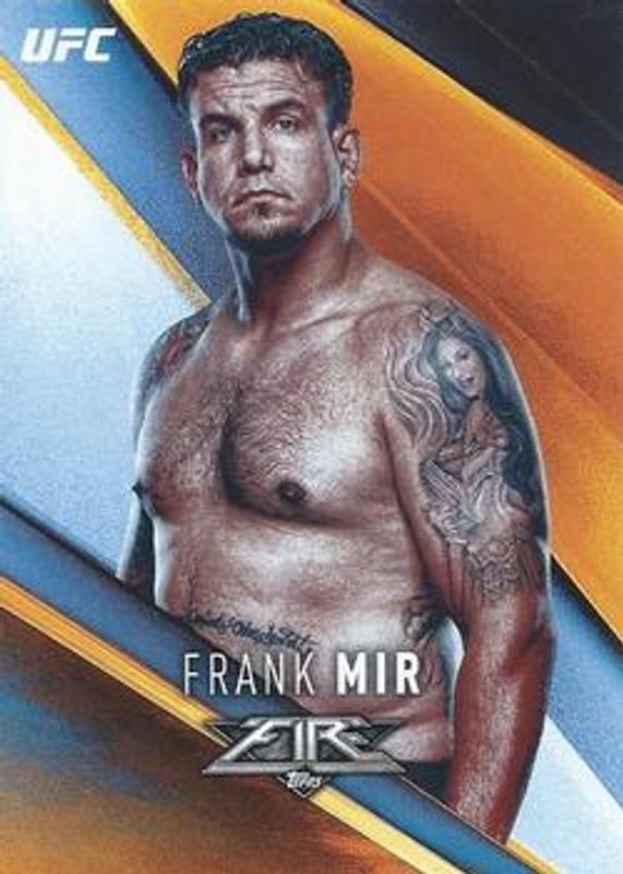2017 Topps Fire UFC #14 Base