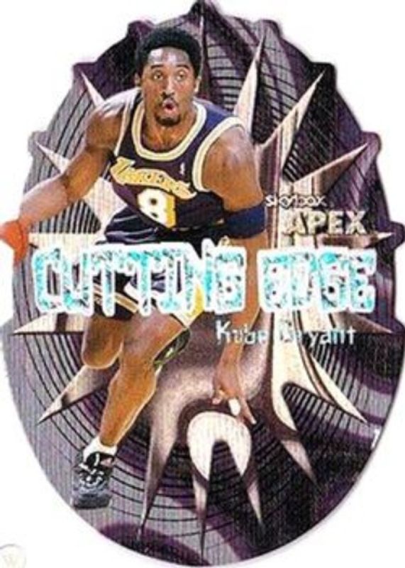 Kobe Bryant 1999 Skybox Apex #5-CE Cutting Edge Plus Price Guide ...
