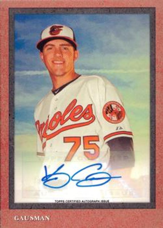 Kevin Gausman 2014 Topps Turkey Red #TRA-6 Autographs /499 RAW