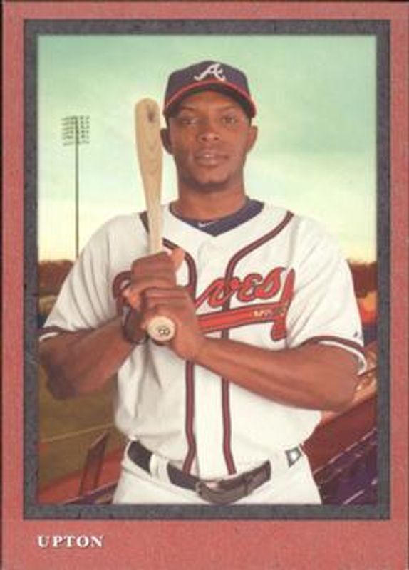 Justin Upton 2014 Topps Turkey Red #89 Base RAW