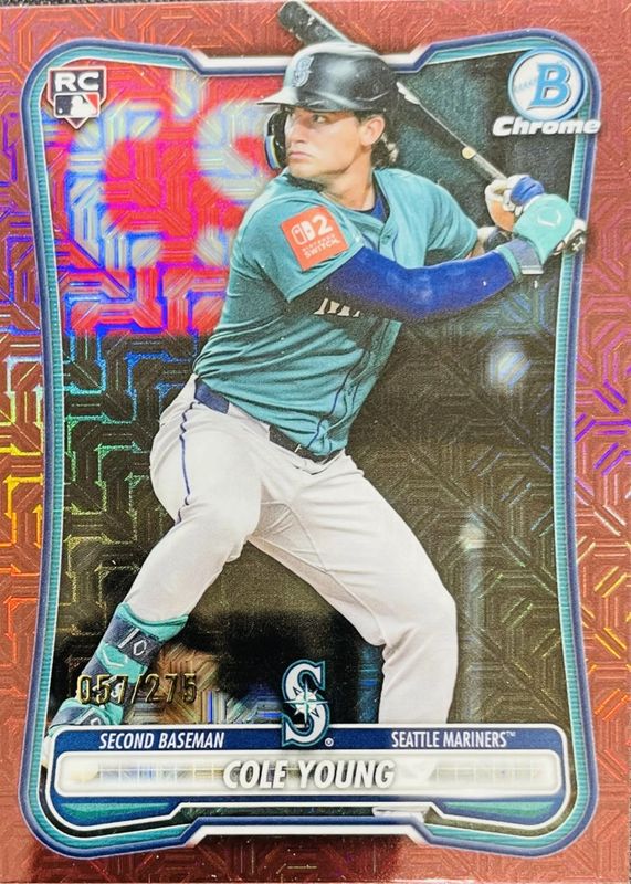 Cole Young Baseball Cards Price Guide - Sports Card Investor
