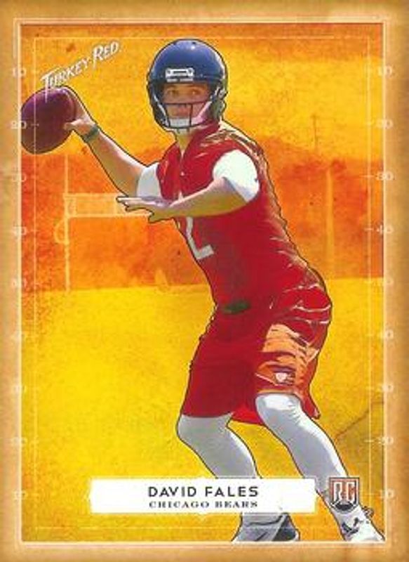 David Fales 2014 Topps Turkey Red #93 Base Rookie RAW