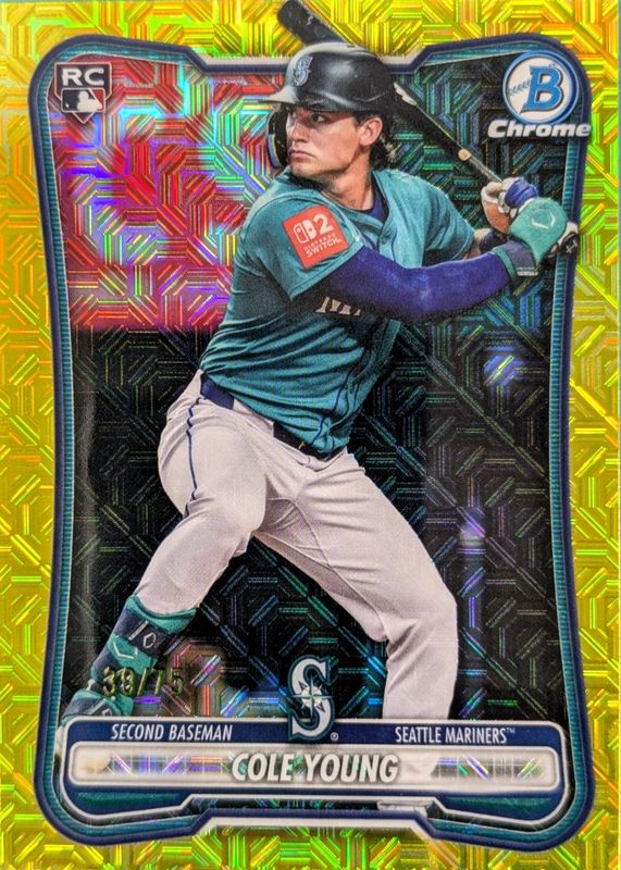 Cole Young Baseball Cards Price Guide - Sports Card Investor