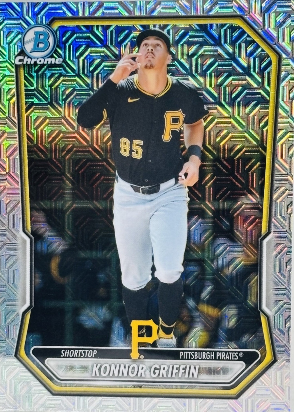 Konnor Griffin 2026 Bowman Mega Box #BCP-92 Chrome Prospects Image