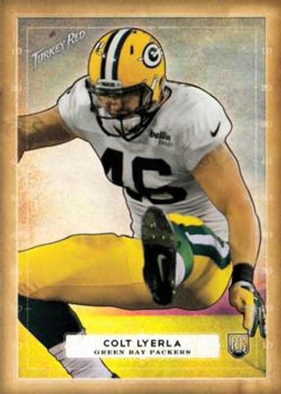 Colt Lyerla 2014 Topps Turkey Red #84 Base Rookie RAW