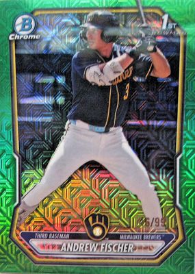 2026 Bowman Mega Box #BCP-149 Chrome Prospects - Green Mojo Refractor /99 (1st)