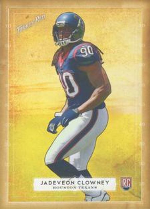 Jadeveon Clowney 2014 Topps Turkey Red #47 Mini Rookie RAW