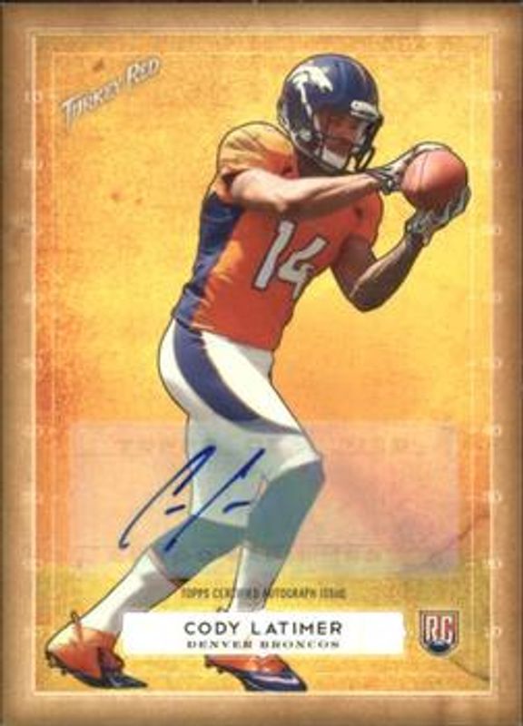 2014 Topps Turkey Red #43 Autographs