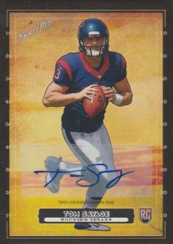 2014 Topps Turkey Red #12 Autographs - Black /1