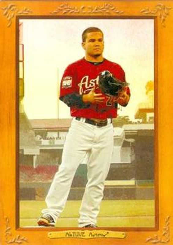 Jose Altuve 2013 Topps Turkey Red #4 Base RAW