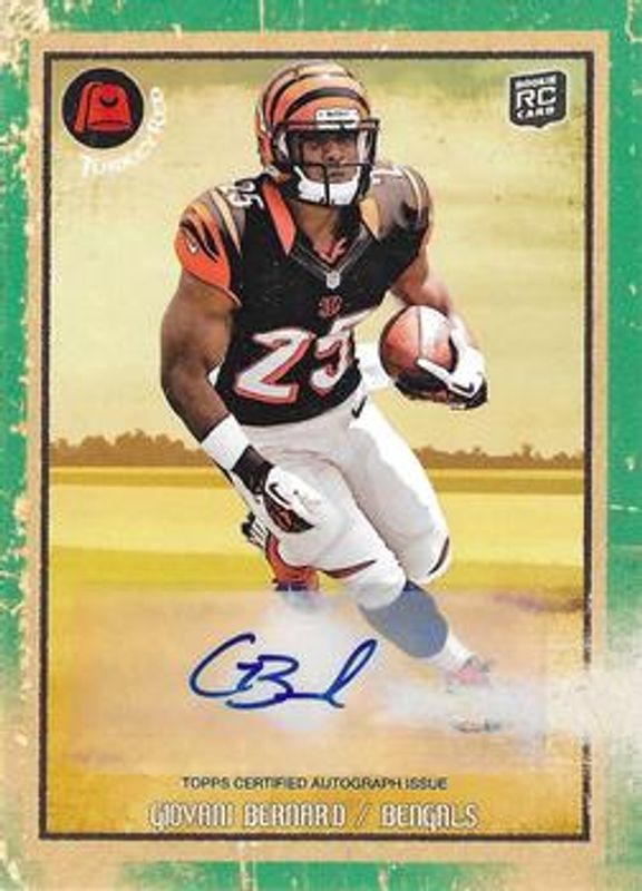 2013 Topps Turkey Red #27 Autographs - Green /10