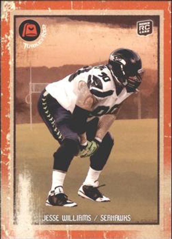 Jesse Williams 2013 Topps Turkey Red #23 Base Rookie RAW