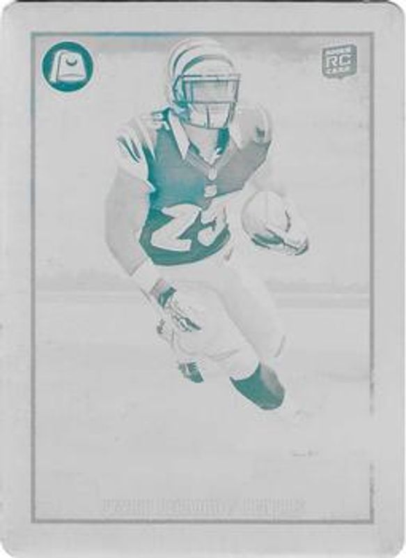 2013 Topps Turkey Red #27 Printing Plate Cyan /1